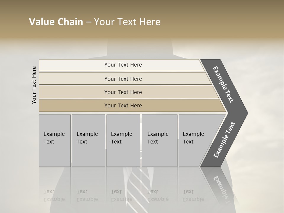 Sky Riddle Face PowerPoint Template