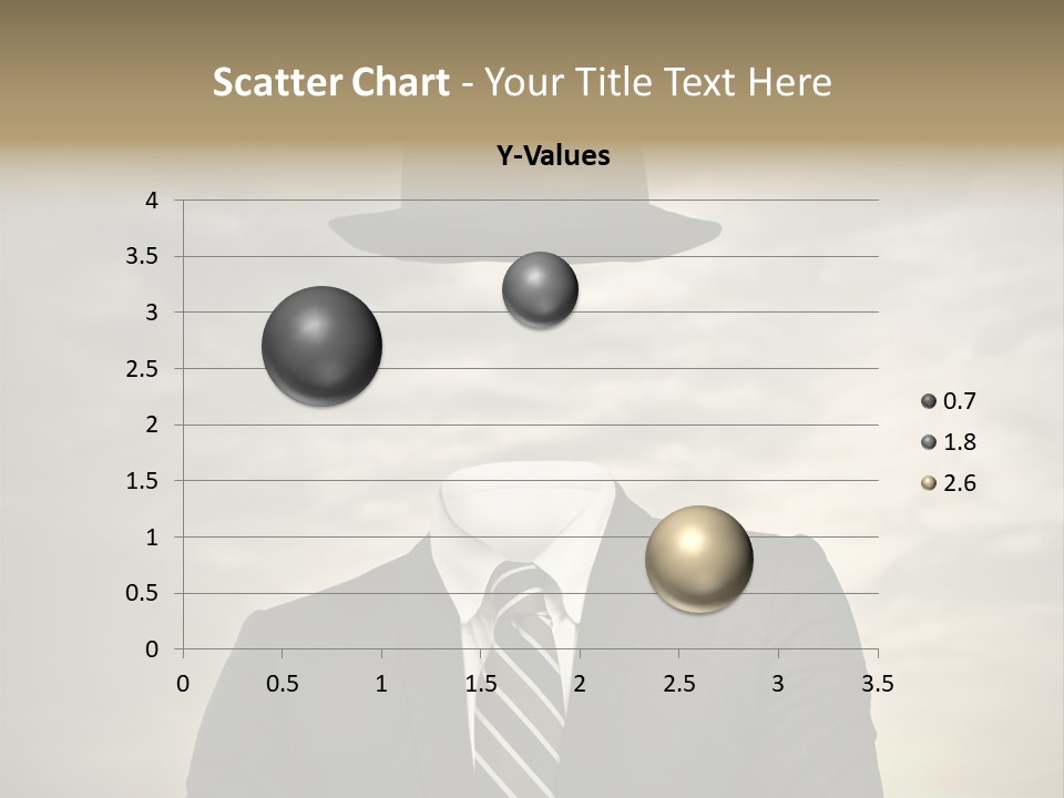 Sky Riddle Face PowerPoint Template
