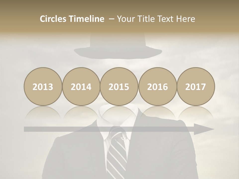 Sky Riddle Face PowerPoint Template