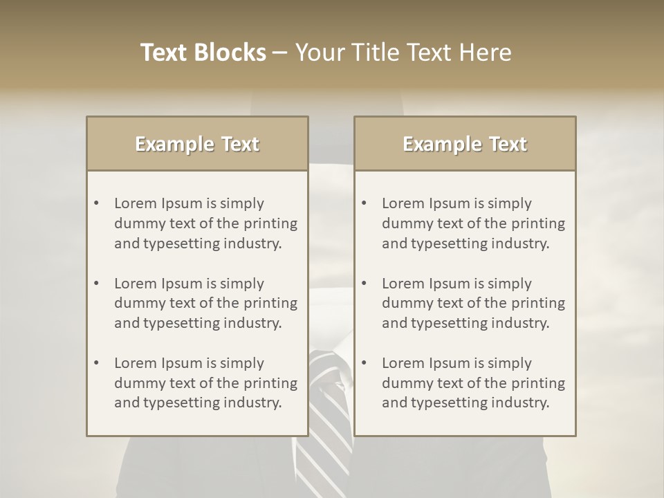 Sky Riddle Face PowerPoint Template