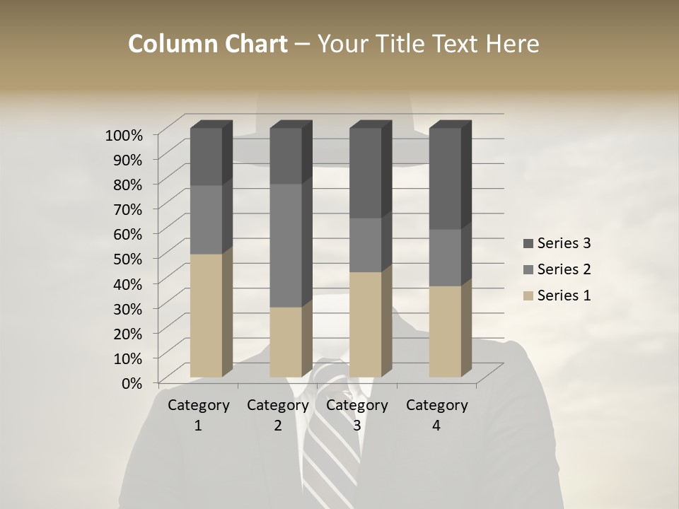 Sky Riddle Face PowerPoint Template