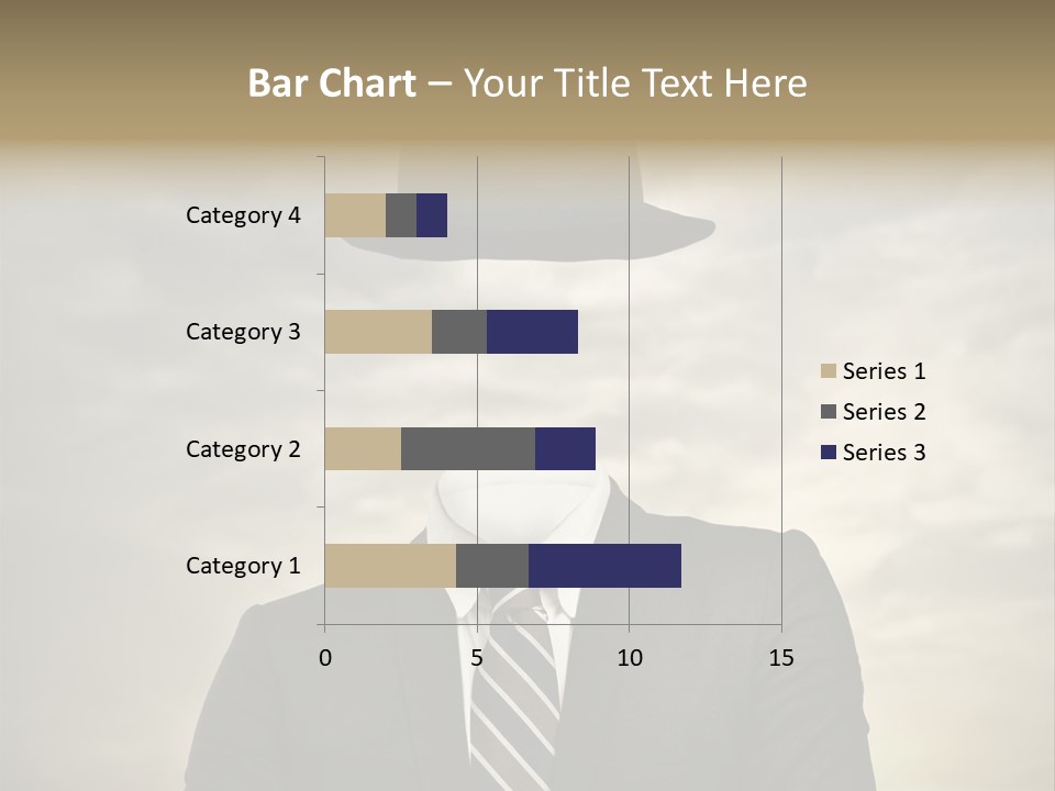 Sky Riddle Face PowerPoint Template