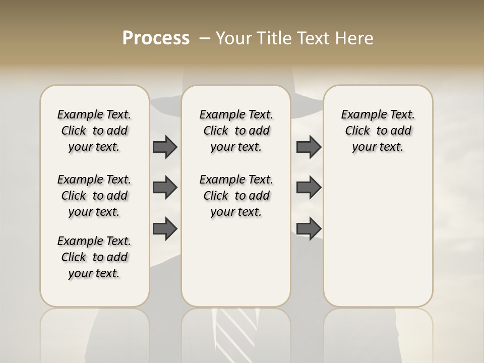 Sky Riddle Face PowerPoint Template