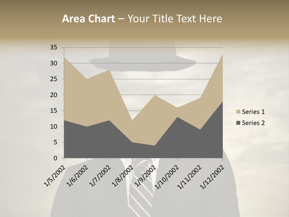 Sky Riddle Face PowerPoint Template