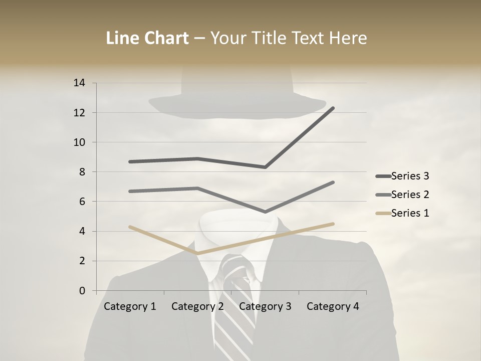 Sky Riddle Face PowerPoint Template