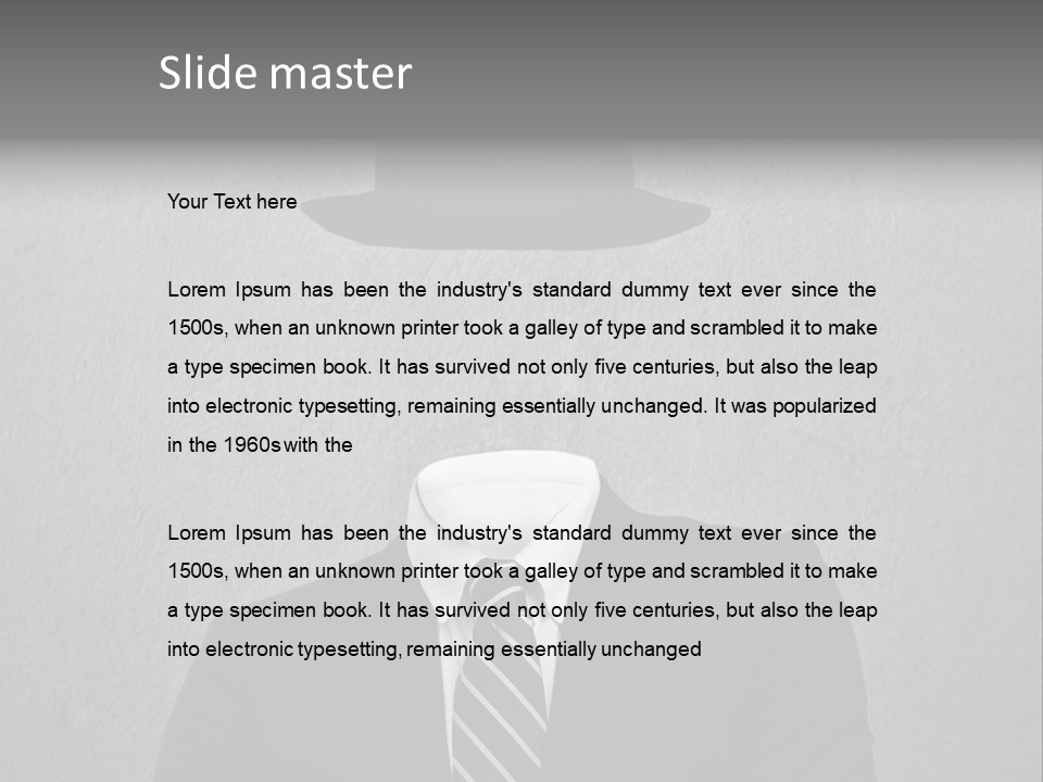 Business Background Success PowerPoint Template