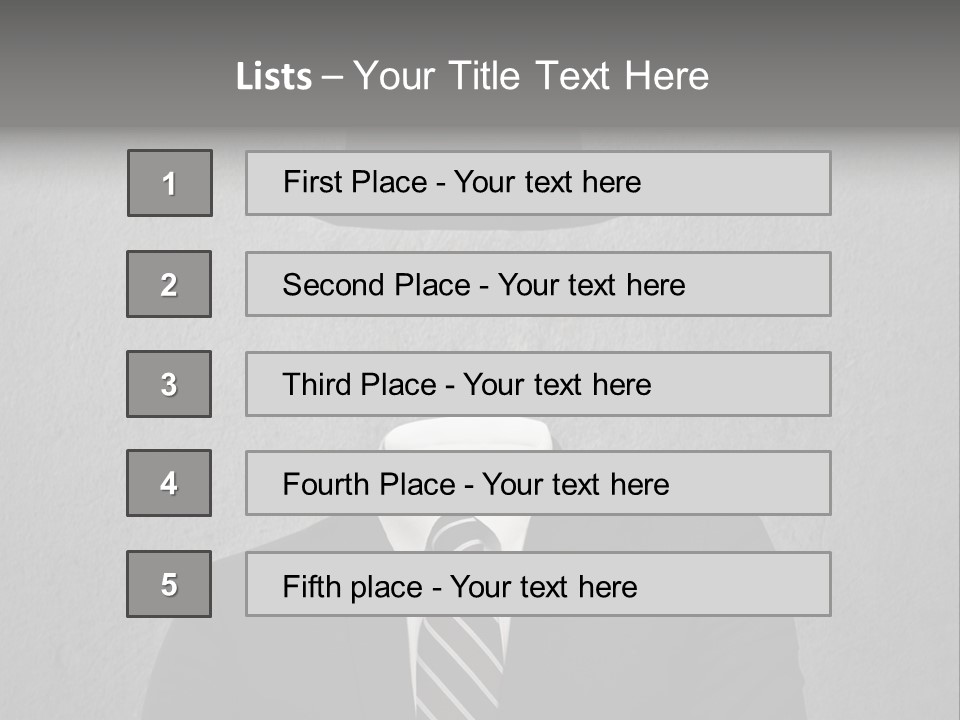Business Background Success PowerPoint Template