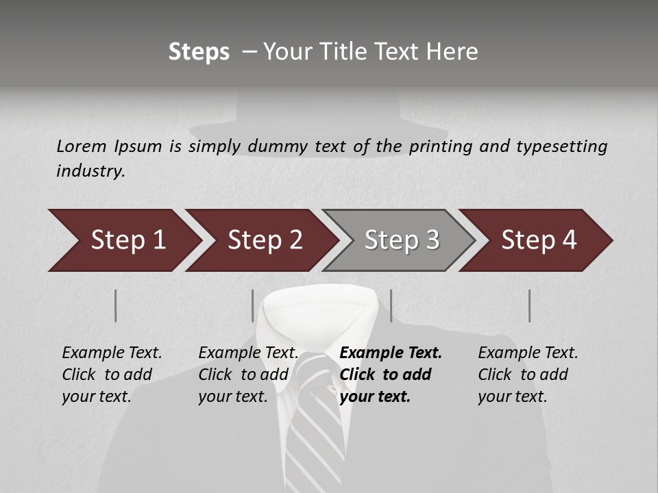 Business Background Success PowerPoint Template