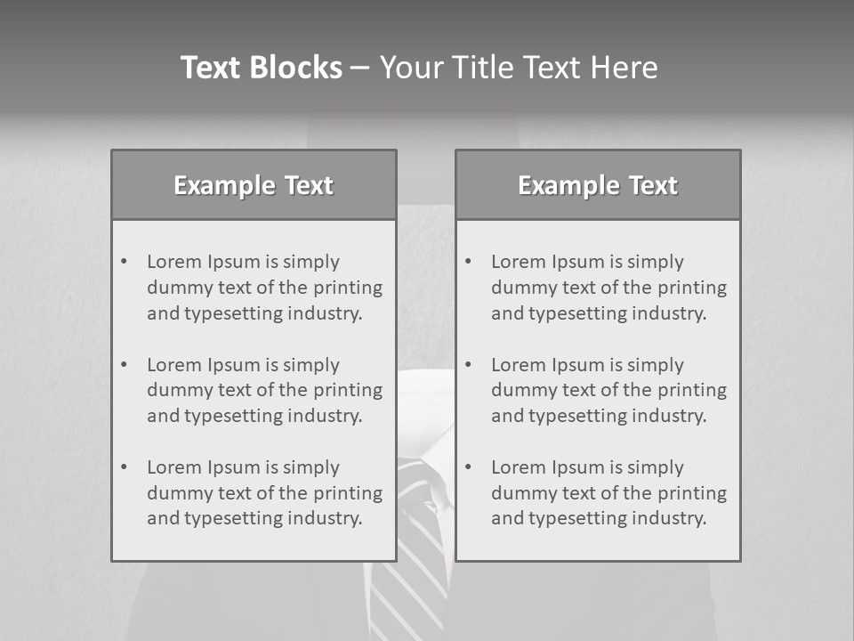 Business Background Success PowerPoint Template