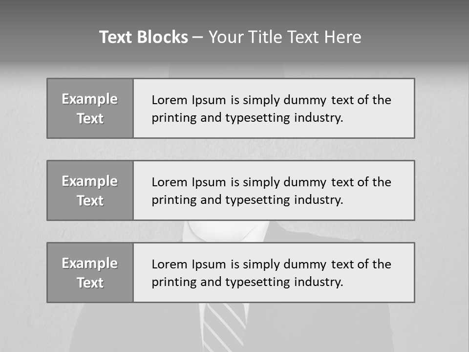 Business Background Success PowerPoint Template