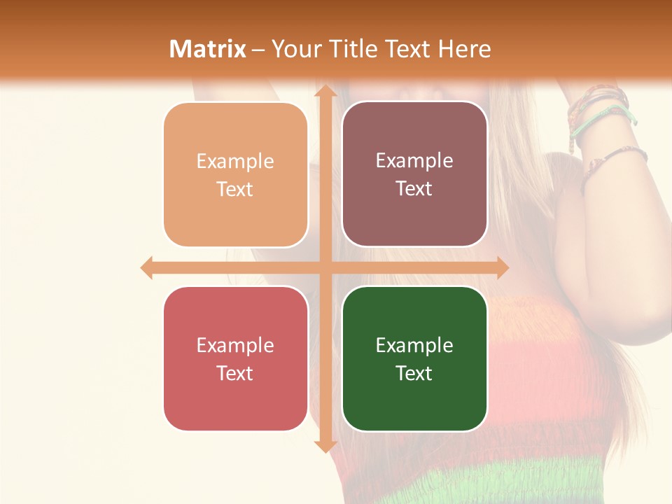 Nature Arms Raised Laughing PowerPoint Template