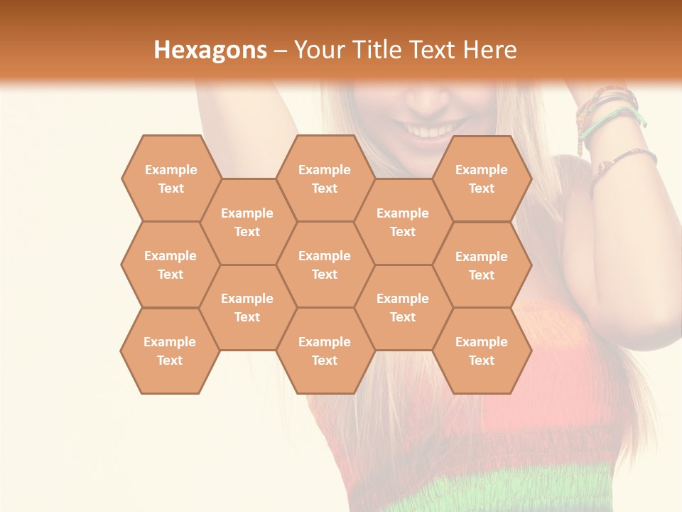 Nature Arms Raised Laughing PowerPoint Template