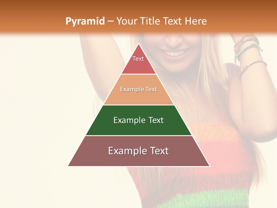 Nature Arms Raised Laughing PowerPoint Template