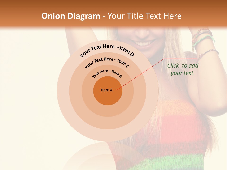 Nature Arms Raised Laughing PowerPoint Template