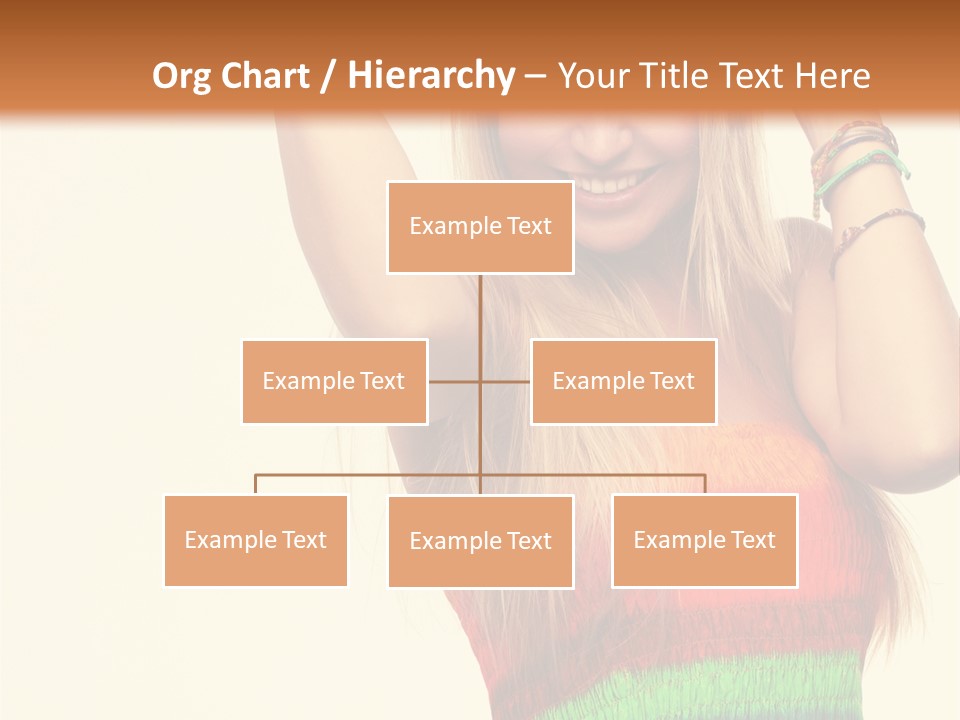 Nature Arms Raised Laughing PowerPoint Template