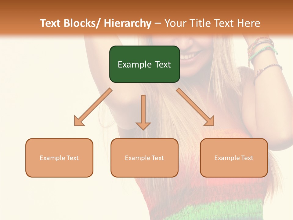 Nature Arms Raised Laughing PowerPoint Template