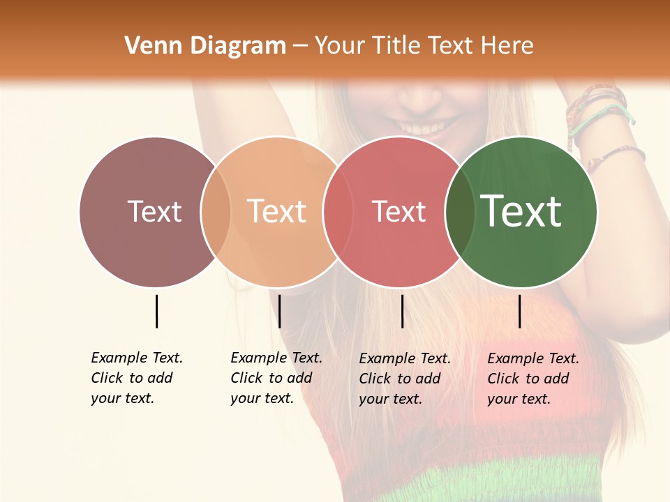 Nature Arms Raised Laughing PowerPoint Template