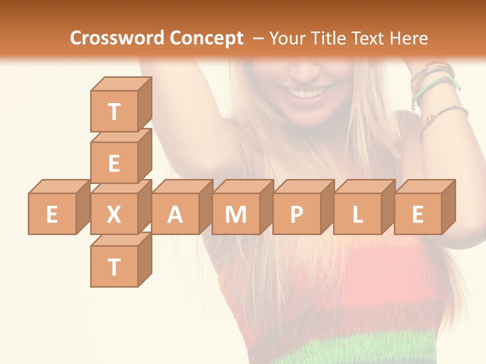 Nature Arms Raised Laughing PowerPoint Template