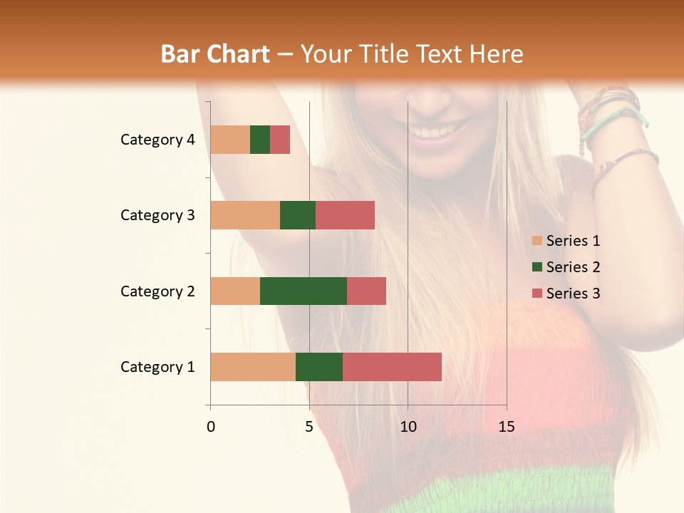 Nature Arms Raised Laughing PowerPoint Template