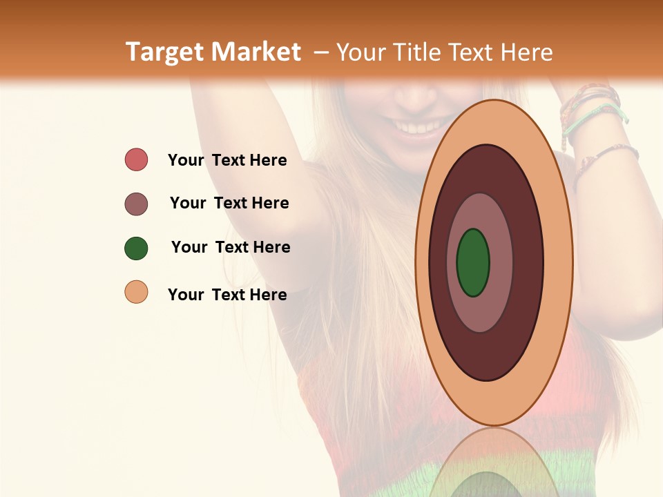 Nature Arms Raised Laughing PowerPoint Template