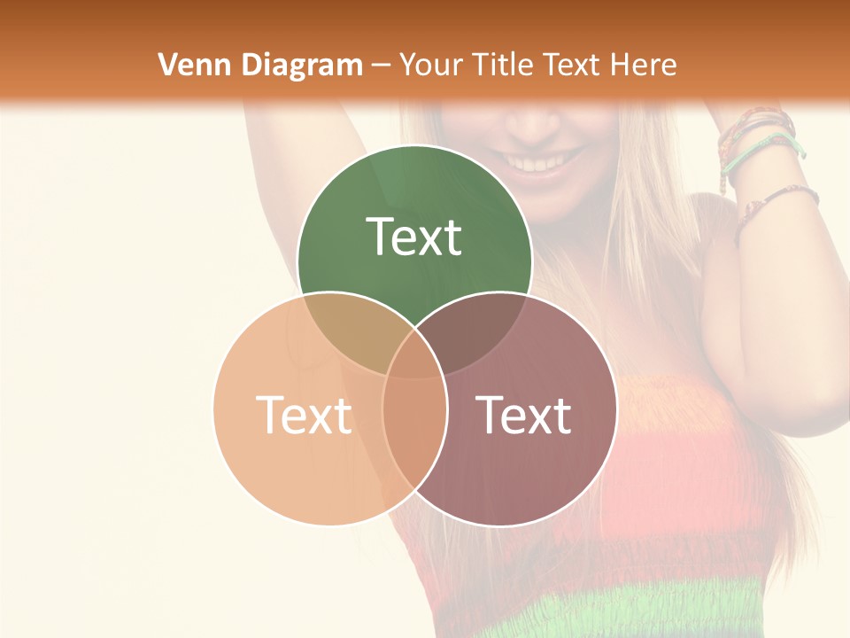 Nature Arms Raised Laughing PowerPoint Template