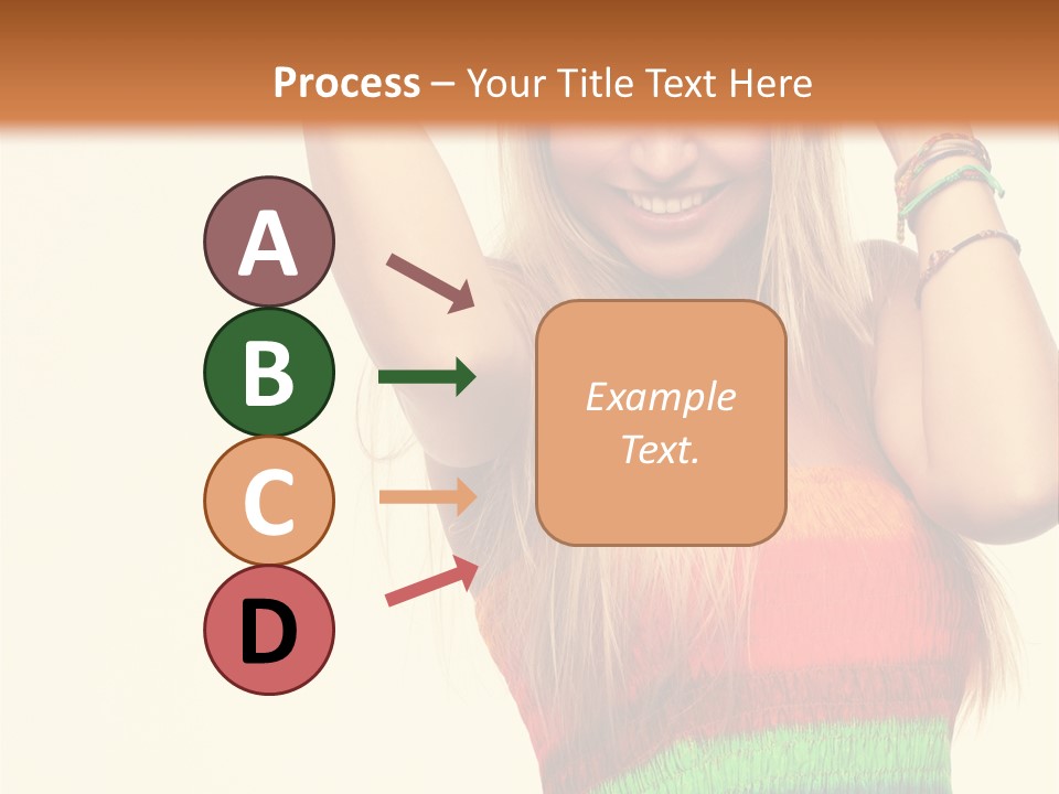 Nature Arms Raised Laughing PowerPoint Template