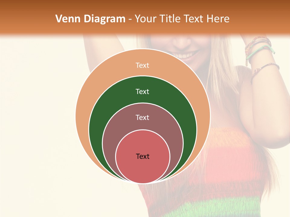 Nature Arms Raised Laughing PowerPoint Template