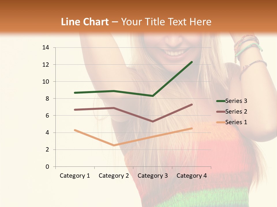 Nature Arms Raised Laughing PowerPoint Template