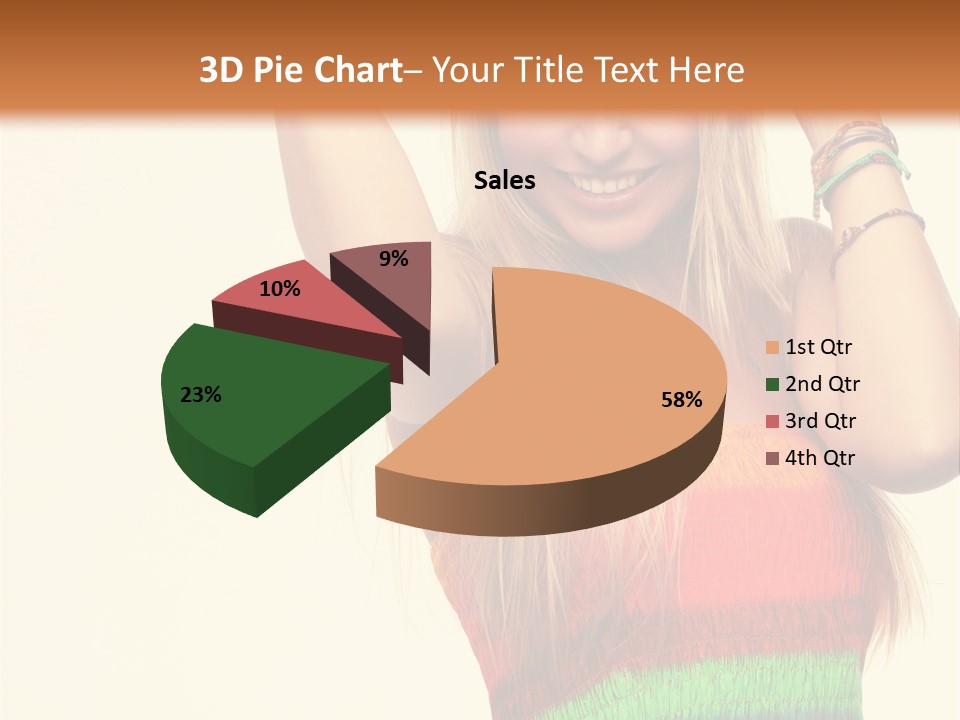 Nature Arms Raised Laughing PowerPoint Template