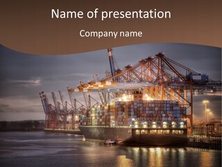 Bunt Global Communications Stern PowerPoint Template