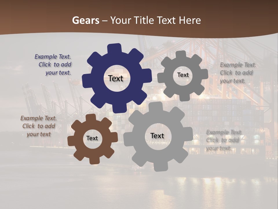 Bunt Global Communications Stern PowerPoint Template