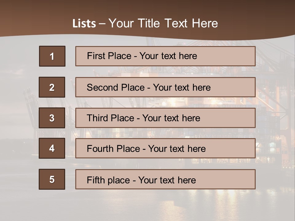 Bunt Global Communications Stern PowerPoint Template
