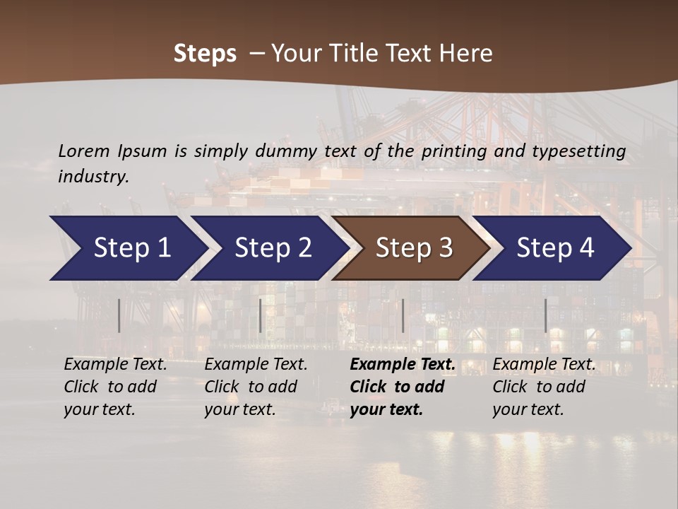 Bunt Global Communications Stern PowerPoint Template