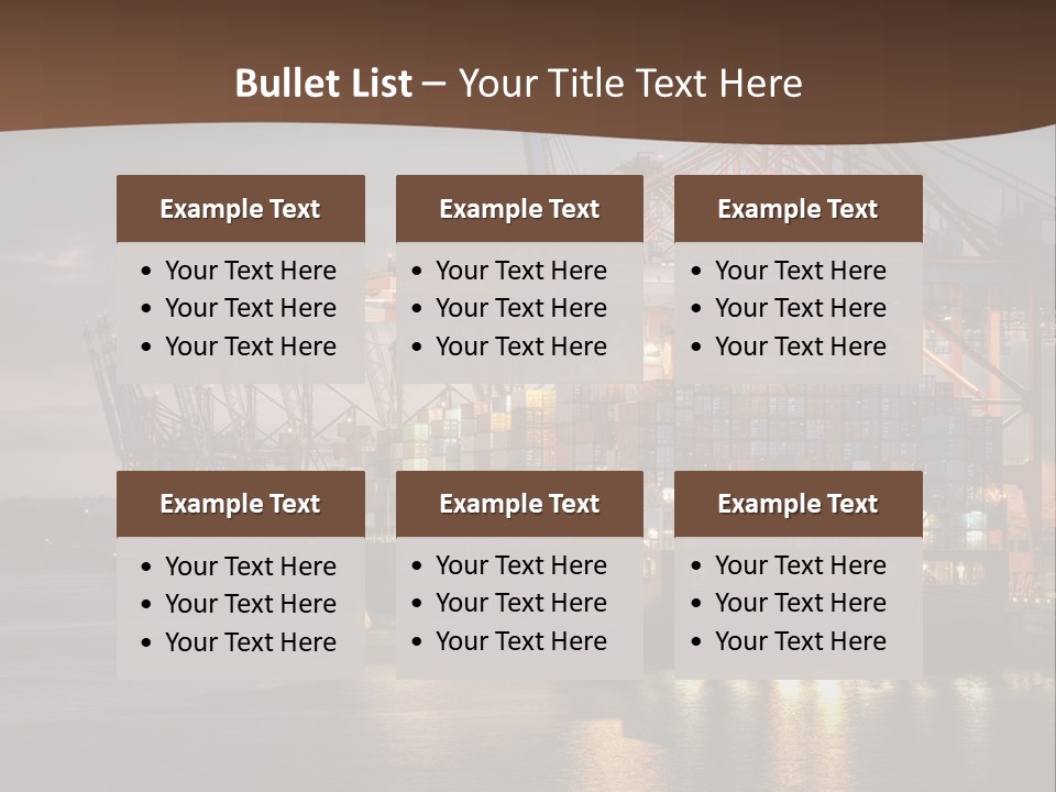 Bunt Global Communications Stern PowerPoint Template