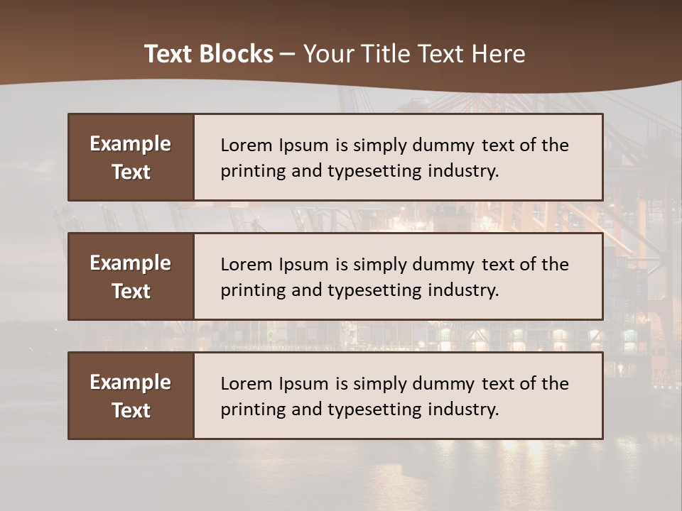 Bunt Global Communications Stern PowerPoint Template