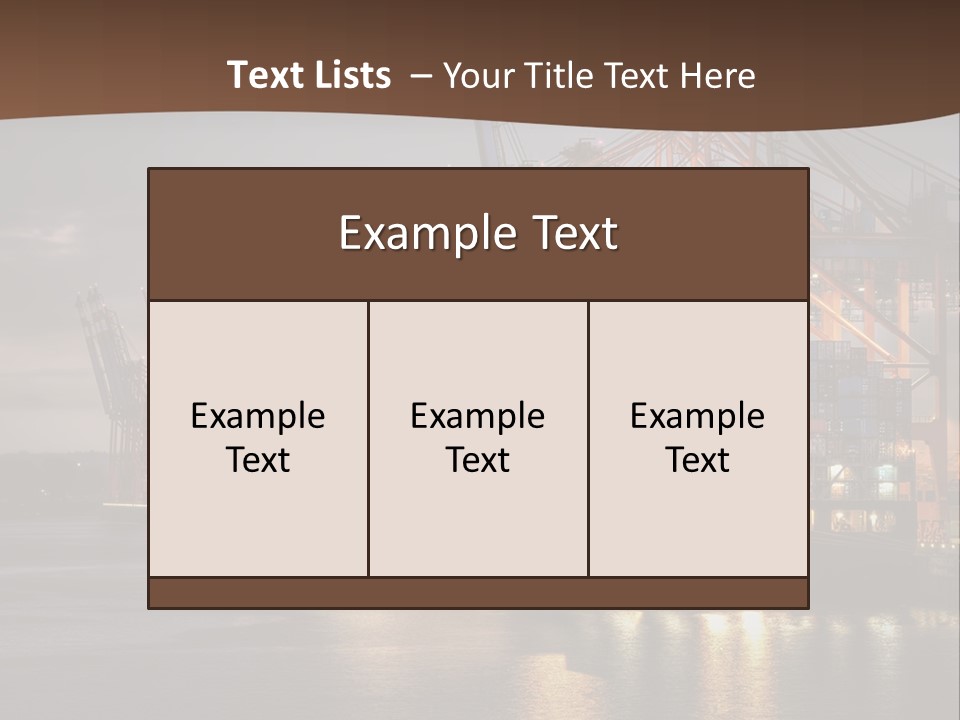 Bunt Global Communications Stern PowerPoint Template