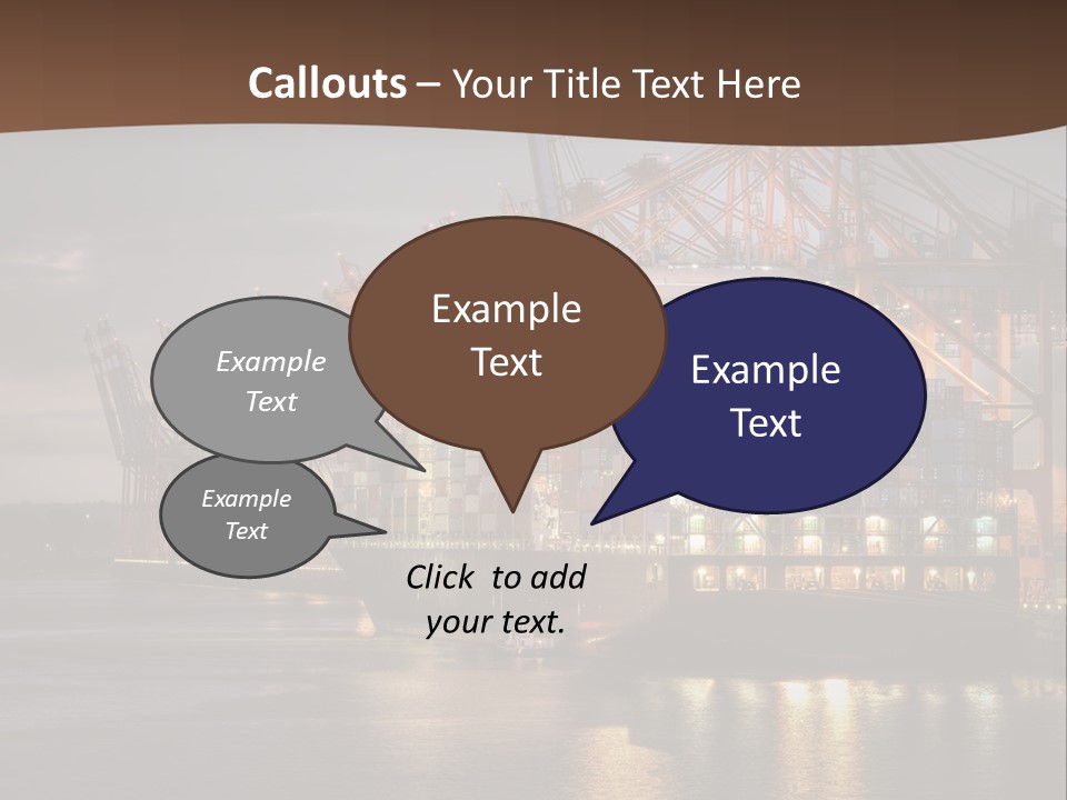 Bunt Global Communications Stern PowerPoint Template