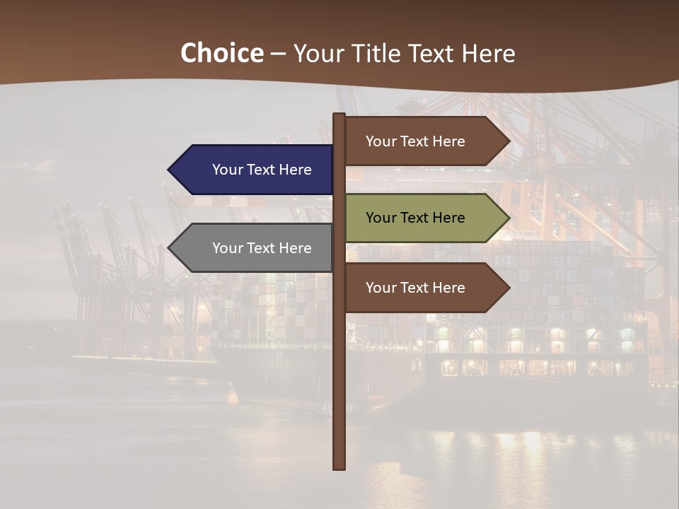 Bunt Global Communications Stern PowerPoint Template