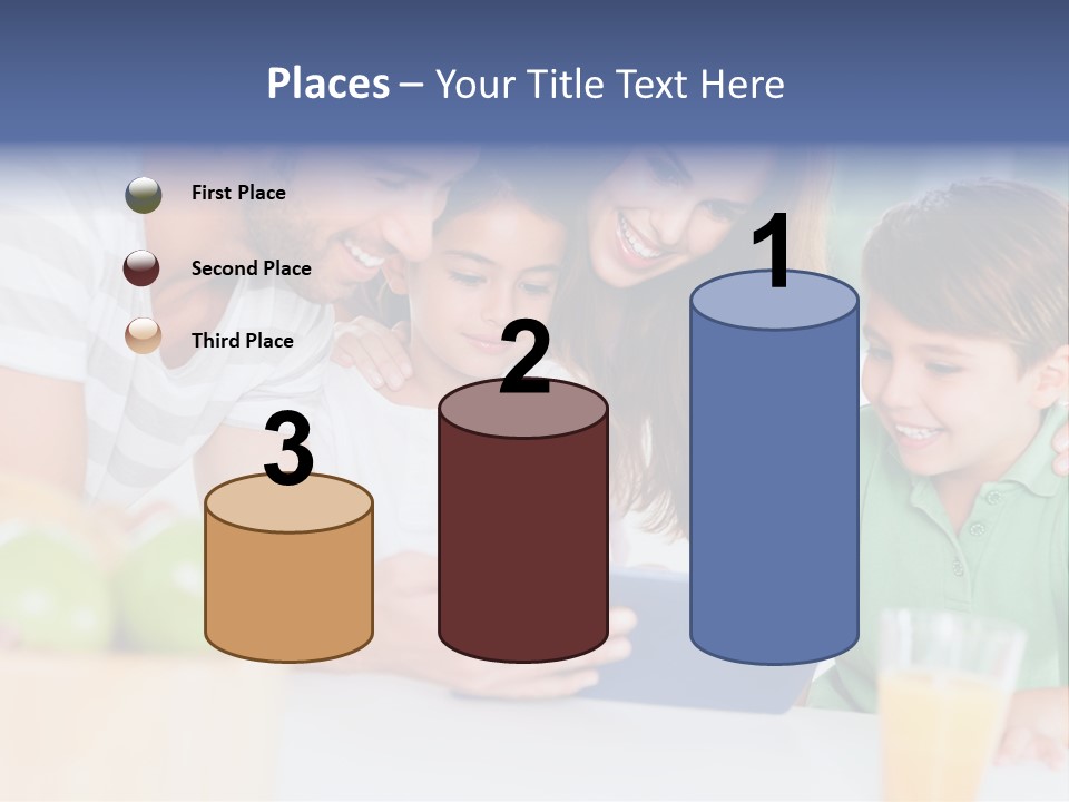 Tablet Computer Home Homey PowerPoint Template
