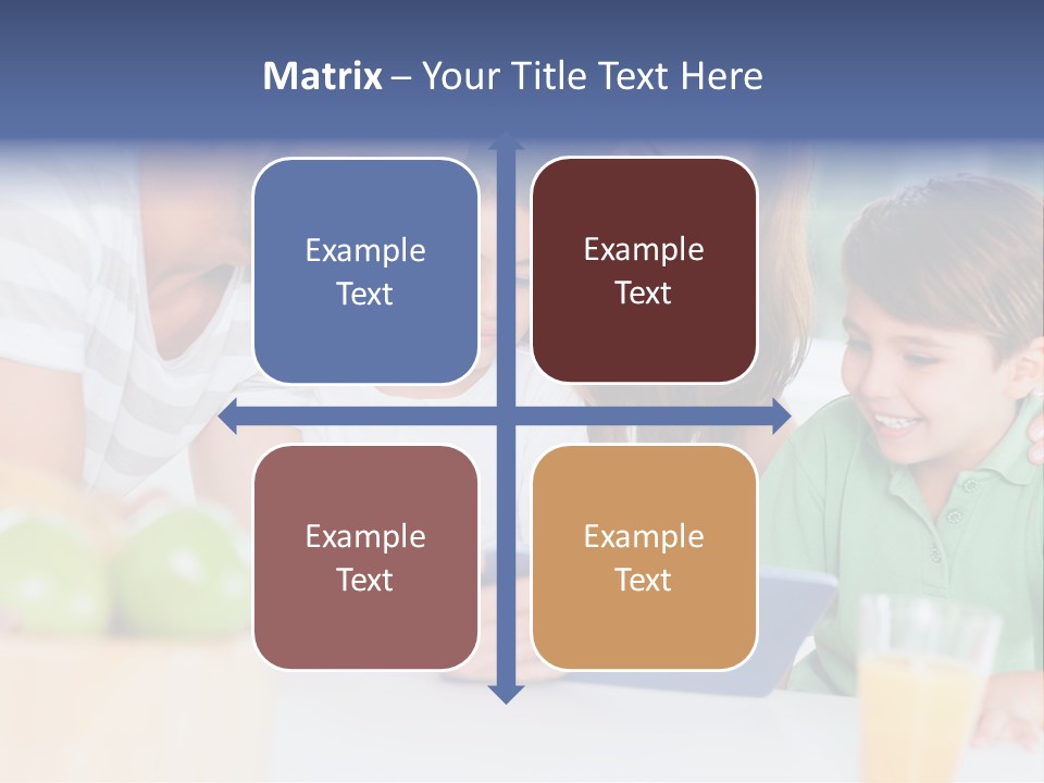 Tablet Computer Home Homey PowerPoint Template