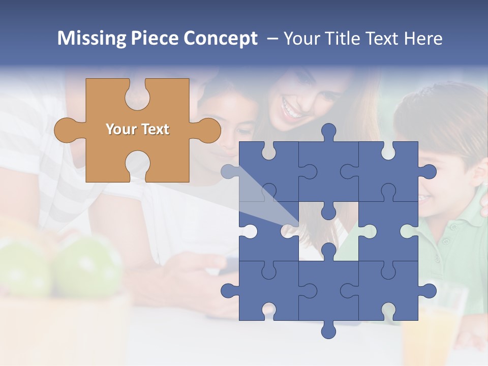 Tablet Computer Home Homey PowerPoint Template