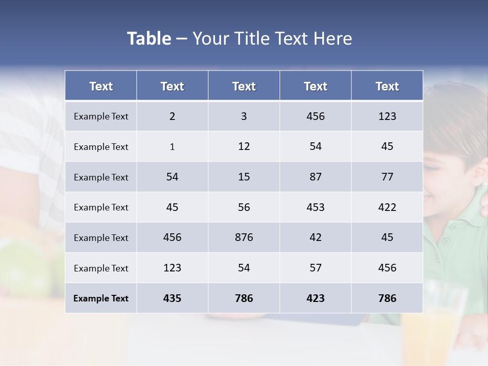 Tablet Computer Home Homey PowerPoint Template