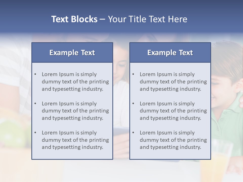 Tablet Computer Home Homey PowerPoint Template