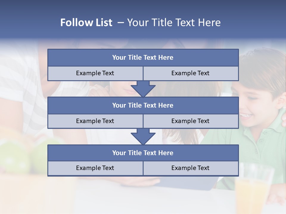 Tablet Computer Home Homey PowerPoint Template