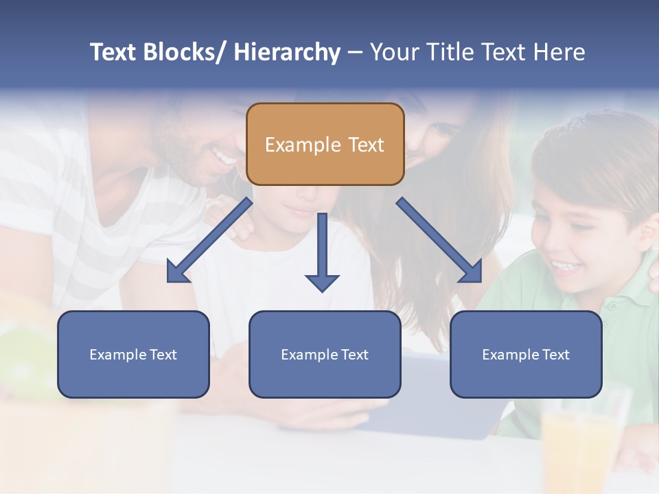 Tablet Computer Home Homey PowerPoint Template