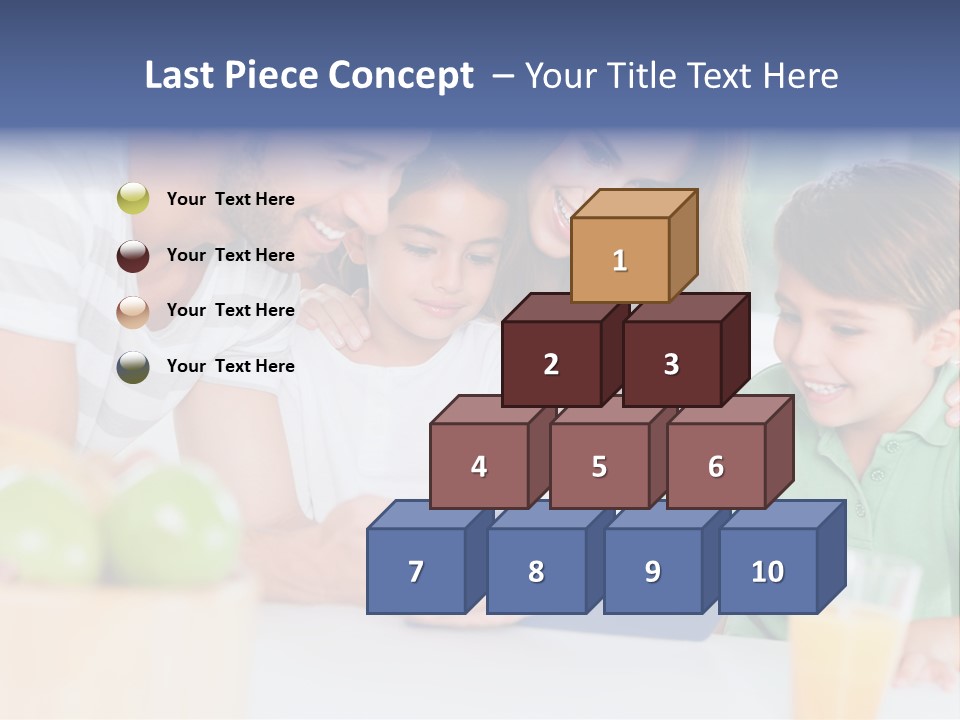 Tablet Computer Home Homey PowerPoint Template