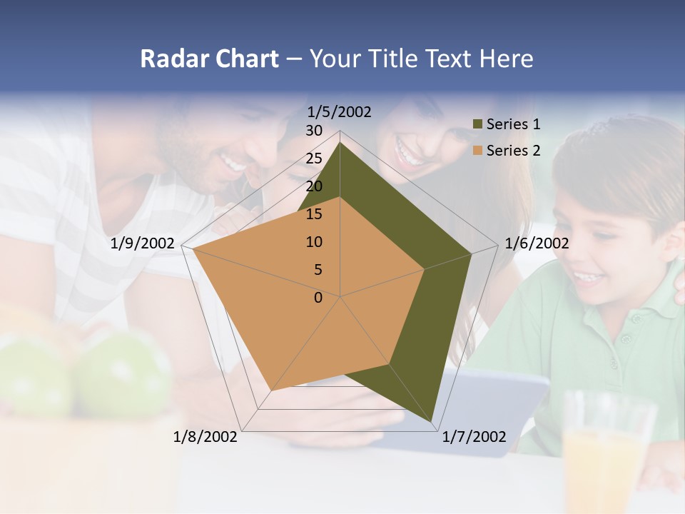 Tablet Computer Home Homey PowerPoint Template