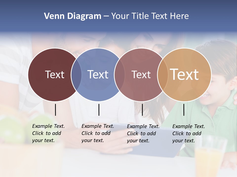 Tablet Computer Home Homey PowerPoint Template