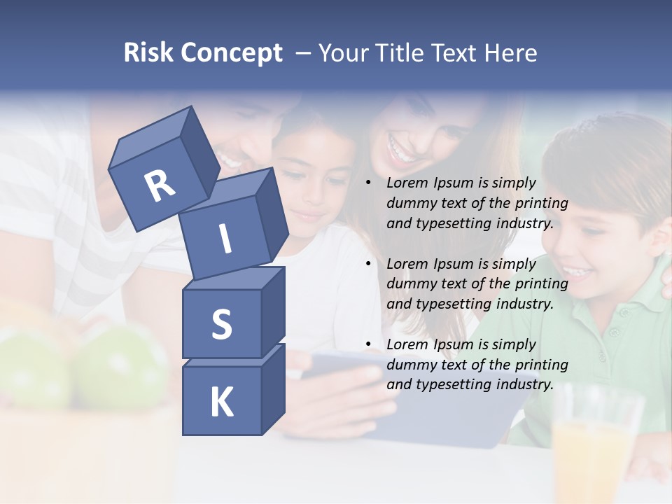 Tablet Computer Home Homey PowerPoint Template