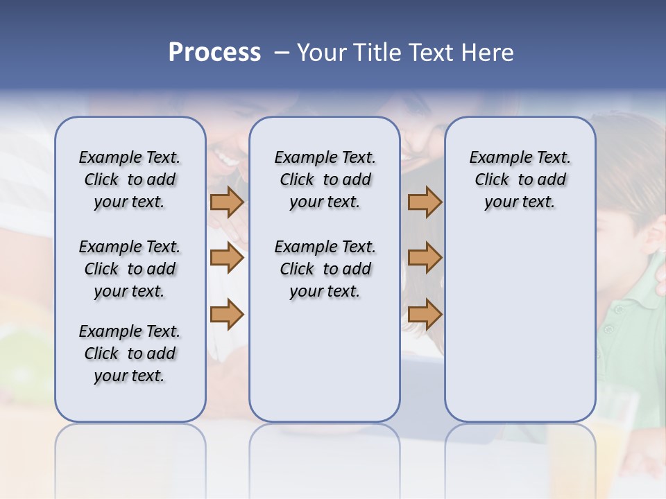Tablet Computer Home Homey PowerPoint Template